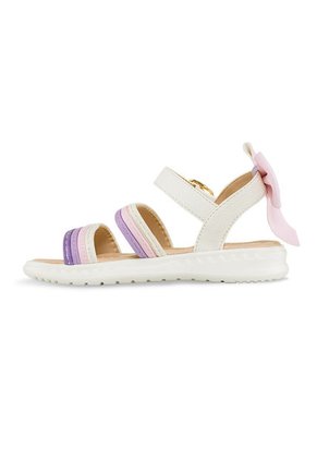 Sandalias Lorie Blanco-Mora Para Niña Los Gomosos