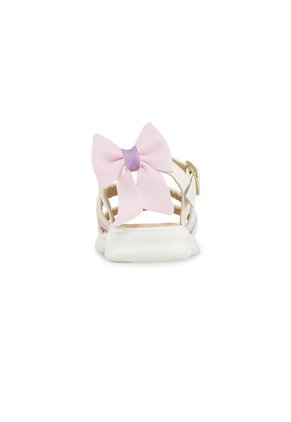 Sandalias Lorie Blanco-Mora Para Niña Los Gomosos