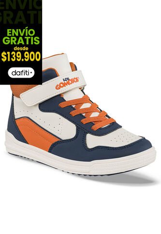 Tenis Urbanos Driff Blanco-Nar Para Niño Los Gomosos Los Gomosos