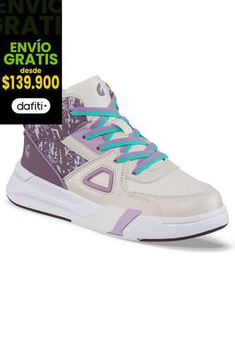Tenis Urbanos Fenir Beige-Mora Para Niña Los Gomosos Los Gomosos