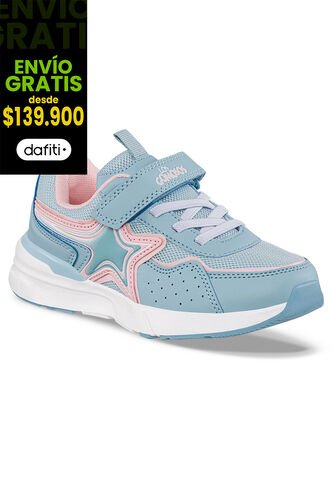 Tenis Urbanos Domer Azul Para Niña Los Gomosos Los Gomosos