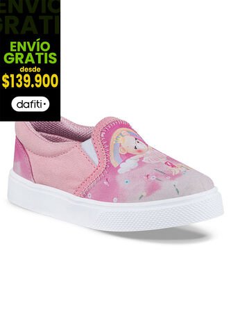 Tenis Casuales Landry Rosa Para Niña Los Gomosos Los Gomosos