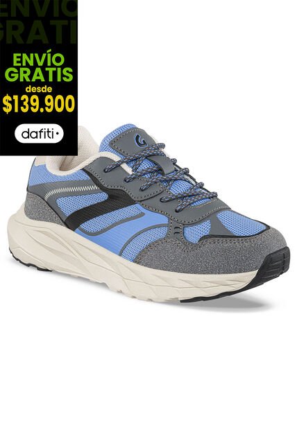 Tenis Urbanos Ripor Azul Para Niño Los Gomosos
