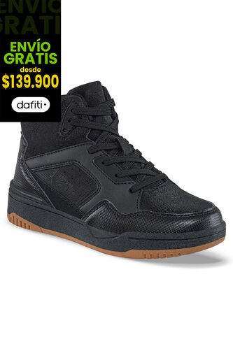 Tenis Urbanos Fanke Negro Para Niño Los Gomosos Los Gomosos