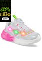 Tenis Luces Jomir Blanco Para Niña Los Gomosos de Los Gomosos