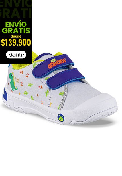 Tenis Casuales Zuno Gris Para Bebés Los Gomosos