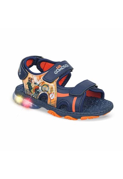 Sandalias Crosto Azul Para Niño Los Gomosos