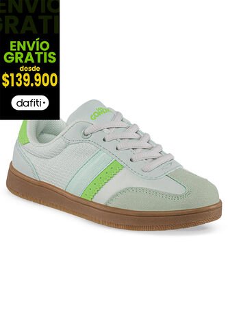 Tenis Urbanos Zokri Verde Para Niña Los Gomosos Los Gomosos