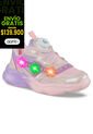Tenis Luces Jomir Rosa Para Niña Los Gomosos de Los Gomosos