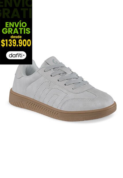 Tenis Urbanos Simber Gris Para Niña Los Gomosos