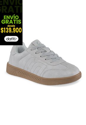 Tenis Urbanos Simber Gris Para Niña Los Gomosos