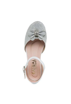 Baletas Deysi Plata Para Niña Los Gomosos