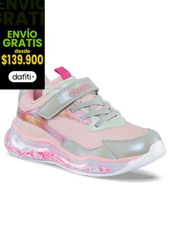 Tenis Urbanos Bonker Rosa Para Niña Los Gomosos Los Gomosos