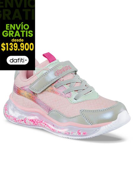 Tenis Urbanos Bonker Rosa Para Niña Los Gomosos