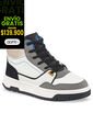 Tenis Yinko Beige-Gris Para Niño Los Gomosos de Los Gomosos