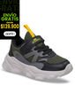 Tenis Lumar Negro-Verde Para Niño Los Gomosos de Los Gomosos
