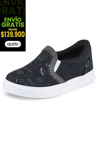 Tenis Windstar Negro Para Niño Los Gomosos Los Gomosos
