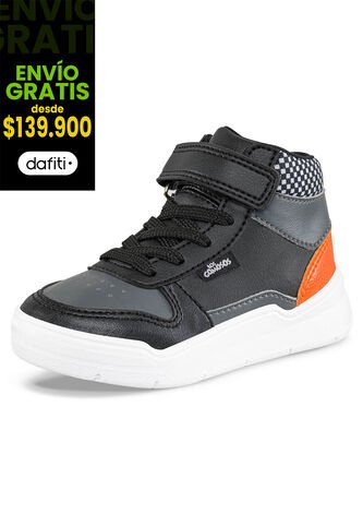 Botas Ennard Negro Para Niño Los Gomosos Los Gomosos