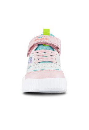 Tenis Canka Blanco-Rosa Para Niña Los Gomosos