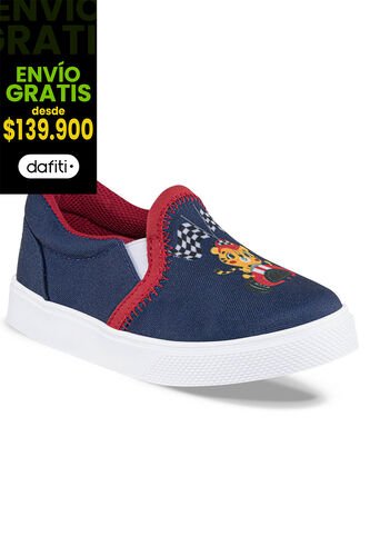 Tenis Fast Rojo-Azul Para Niño Los Gomosos Los Gomosos