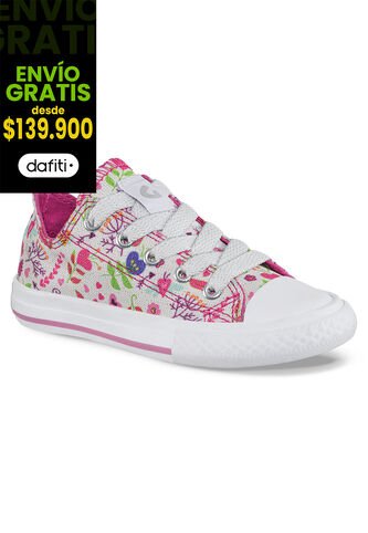 Tenis Takada Bajo Fucsia Para Niña Los Gomosos Los Gomosos