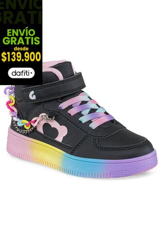 Botas Zunhe Negro Para Niña Los Gomosos Los Gomosos