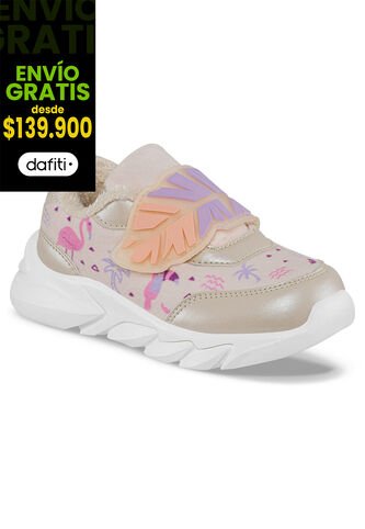 Tenis Zenik Beige Para Niña Los Gomosos Los Gomosos