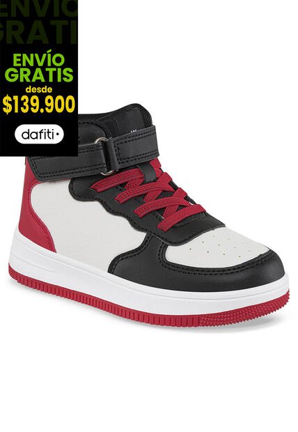Tenis Tosok Blanco-Rojo Para Niño Los Gomosos