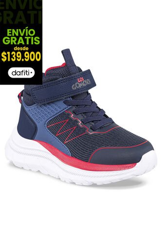 Botas Rulpo Azul Osc Para Niño Los Gomosos Los Gomosos