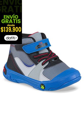 Botas Vipon Gris-Azul Para Bebés Los Gomosos Los Gomosos