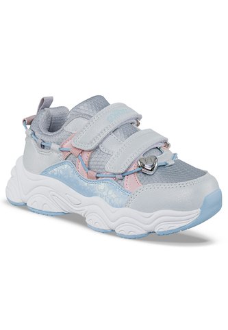 Tenis Urbanos Febar Blanco-Gris Los Gomosos Para Niña Los Gomosos