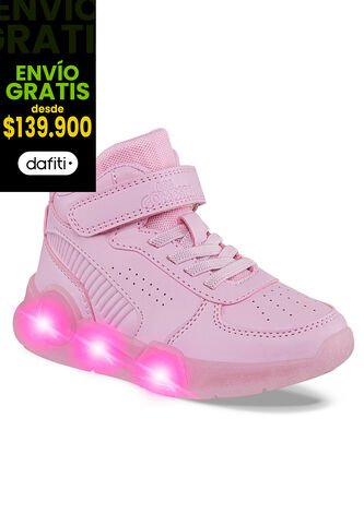Tenis Luces Sorel Rosa Para Niña Los Gomosos Los Gomosos