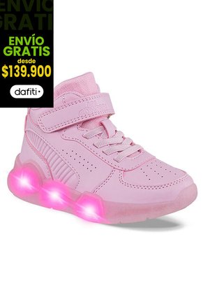 Tenis Luces Sorel Rosa Para Niña Los Gomosos