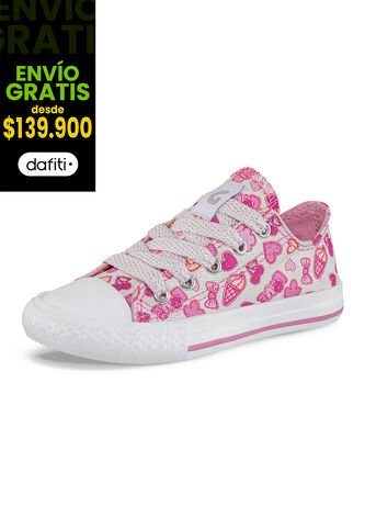 Tenis Beebe Bajo Fucsia Para Niña Los Gomosos Los Gomosos
