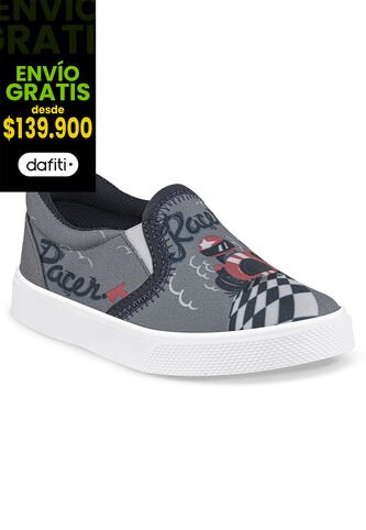 Tenis Fast Gris Para Niño Los Gomosos Los Gomosos