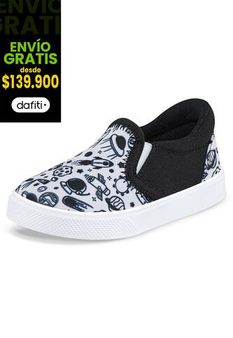 Tenis Gideoi Negro Para Niño Los Gomosos Los Gomosos