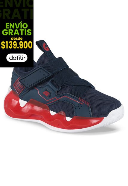 Tenis Frelia Azul Osc Para Niño Los Gomosos