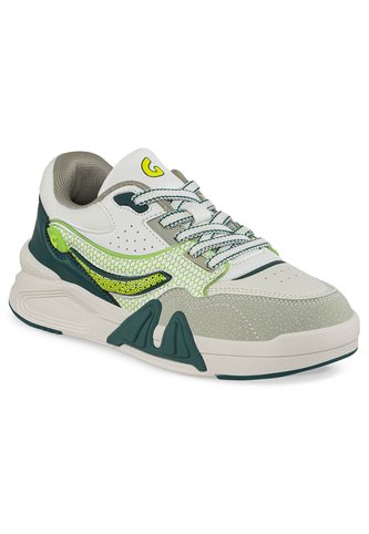 Tenis Urbanos Nyvu Beige-Verde Los Gomosos Para Niño Los Gomosos
