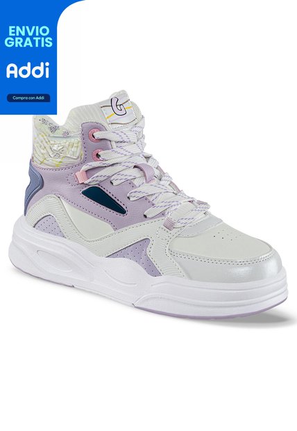 Botas Taldeo Blanco Los Gomosos Para Niña