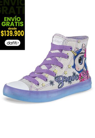 Botas Gil Alto Blanco Para Niña Los Gomosos Los Gomosos
