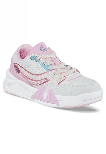 Tenis Urbanos Hopaw Blanco-Rosa Los Gomosos Para Niña