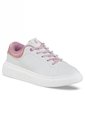 Tenis Casuales Kivra Blanco-Rosa Los Gomosos Para Niña de Los Gomosos