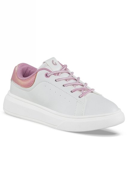 Tenis Casuales Kivra Blanco-Rosa Los Gomosos Para Niña