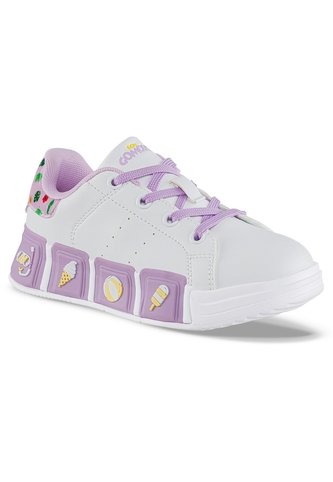 Tenis Casuales Ferinn Blanco-Lila Los Gomosos Para Niña Los Gomosos