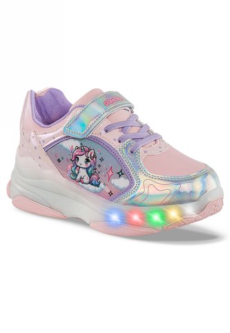 Tenis Patines Luces Relaxi Rosa Los Gomosos Para Niña Los Gomosos