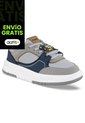 Tenis Urbanos Lidom Gris-Azul O Los Gomosos Para Niño de Los Gomosos