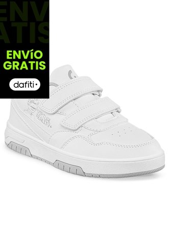 Tenis Colegio Morph V Blanco Los Gomosos Para Niño Y Niña Los Gomosos