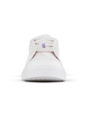 Tenis Casuales Haggis Blanco-Fucsia Los Gomosos Para Niña