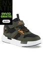 Tenis Urbanos Enory Verde Osc Los Gomosos Para Niño de Los Gomosos