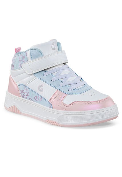 Tenis Urbanos Mefog Blanco-Rosa Los Gomosos Para Niña